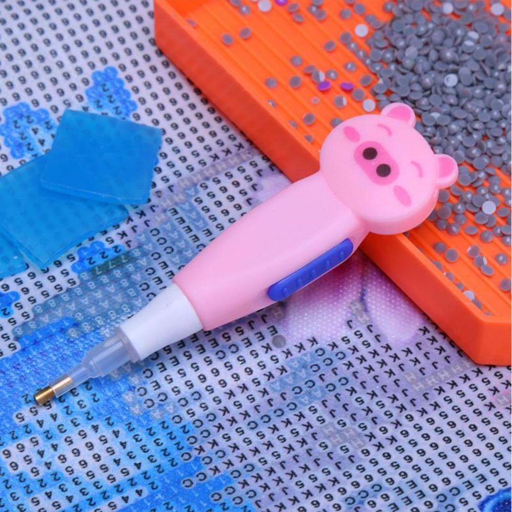 Accessories Cross Stitch DIY Diamond Painting Tools LED Light Point Drill Pen 5D Diamond Painting