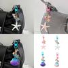 Muschel Keying Handtaschen Anhänger Auto Schlüsselanhänger Tasche Charm Kreativer Schlüsselanhänger für Tasche Rucksack Dekoration