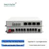 PCM Voice & Gigabit Ethernet Fiber Optic Transceiver