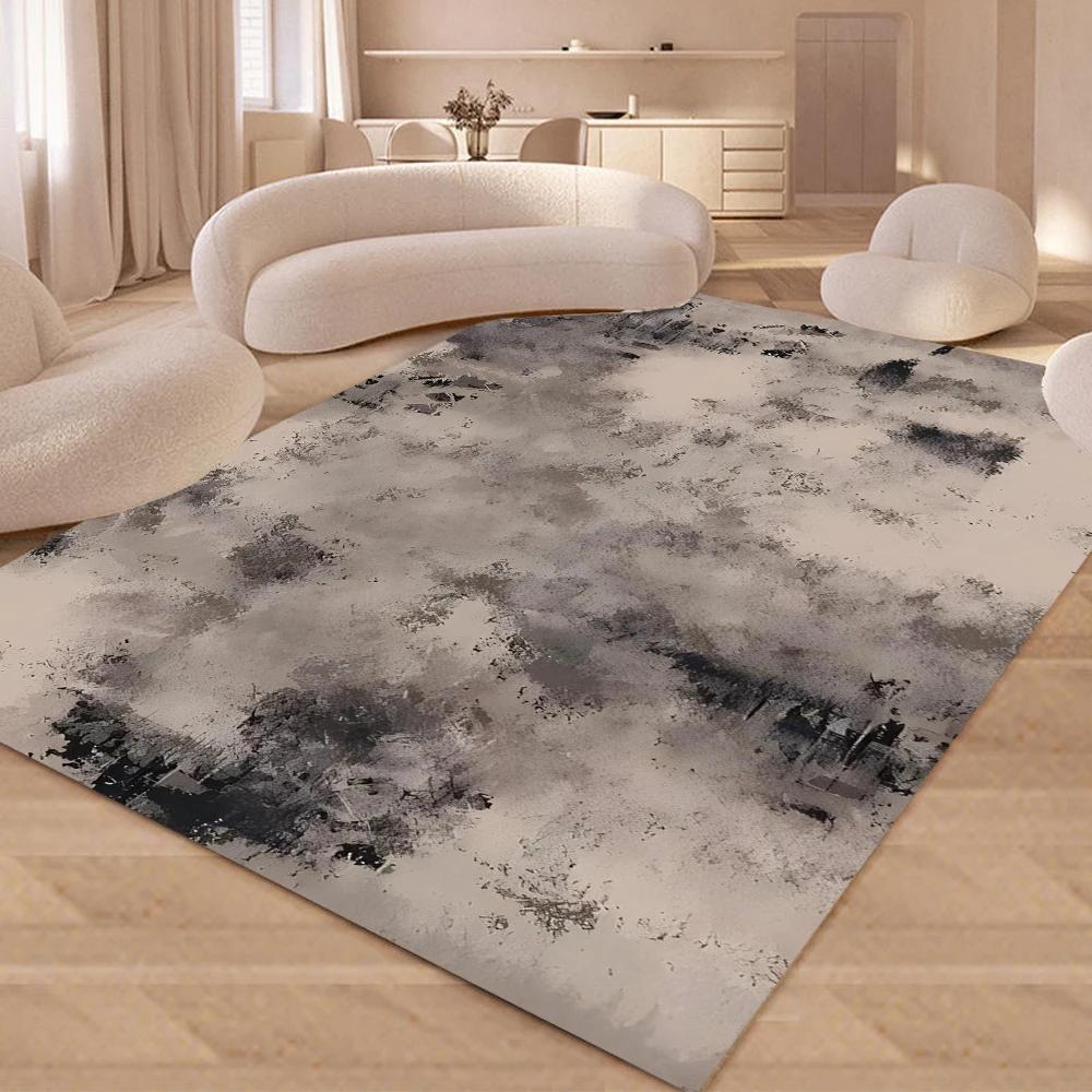 

High-End Abstract Design Soft Carpet For Living Room, Bedroom And Kitchen, Anti-Slip Floor Mat, Home Decoration 40x120cm 16x47inch