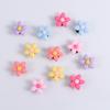 Randomly Mixed Flower Cute Style Hole Shoe Accessory DIY Shoe Flower, Women's Beach Shoe Decoration Buckle