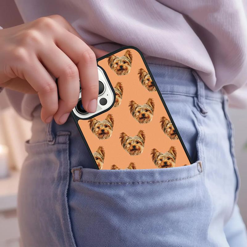 Yorkie Yorkshire Terrier Phone Case For iPhone 17 Air 15 16e 14 13 Pro Max Coque 12 11 Pro Max PLUS cover