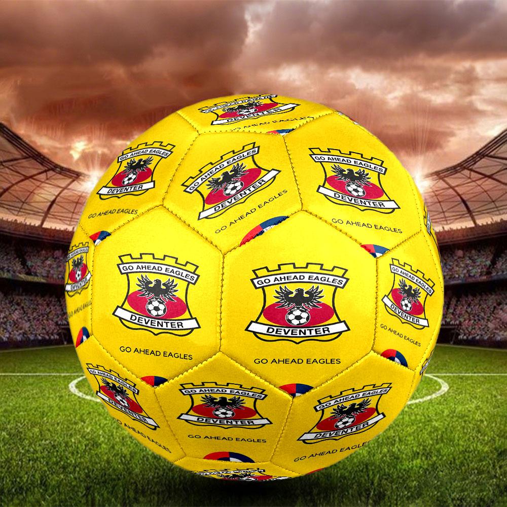 Go Ahead Eagles Print Size 5 Soccer Ball, Standard Match Football for Sports Game and Team Practice, Ideal Gift for Soccer Fans