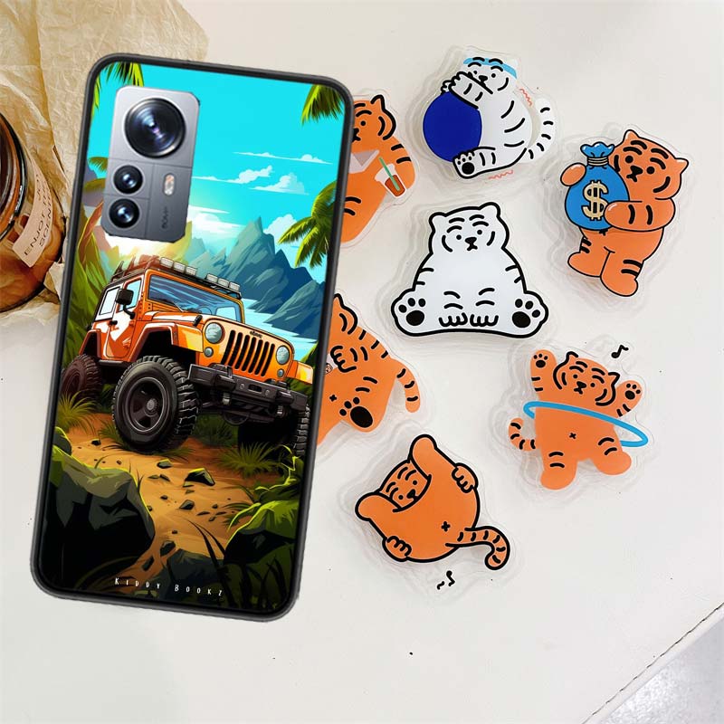 Offroad-Fahrzeug Tourismus Landschaft Handyhülle Für Xiaomi Poco X7 X6 M8 M7 M6 M4 M3 X4 Pro F7 Ultra M5S Mi 14 14T 15 15T 12T 10T Pr