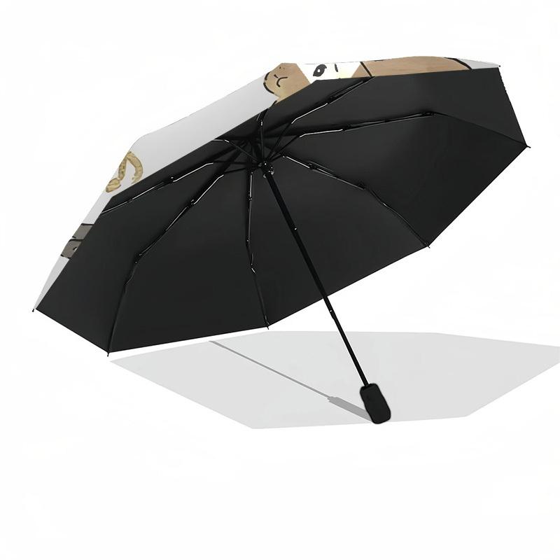 1pc rabbits Automatic Open/Close Umbrella, 8-Rib Sturdy Frame,Ideal Birthday/Gift for Men & Women, Outdoor Accessory yy251126047