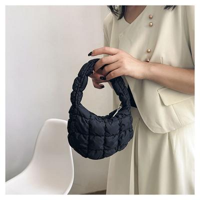 Sac à main plissé tendance pour femmes, Sac dumpling bouffant, Nouveaux sacs souples à bandoulière