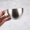 Heat Resistant Coffee Mug Stainless Steel Tea Mug Luxury Cup Saucer Set  Household Coffee