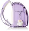 Fuwarii Japanese-made School Backpack, 2023 Fuwarii Tablet Pocket, Violet/Pearl Lavender