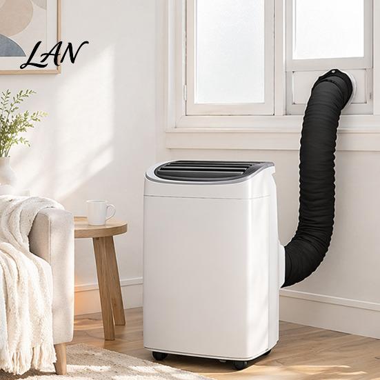 Washable Hose Insulation Sleeve 2Pcs Air Conditioning Exhaust Cover with 6 Straps, Reduce Heat & AC Pipe Shield Improve Cooling Efficiency,