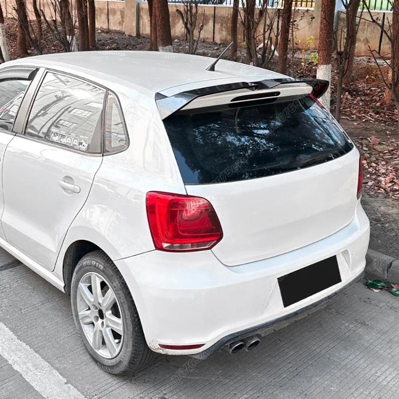 For VW Volkswagen Polo MK5 6R 6C 2009 2010 2011 2012 2013 2014 2015 2016 2017Oettinger Style Rear Trunk Wing Spoiler Car BodyKit