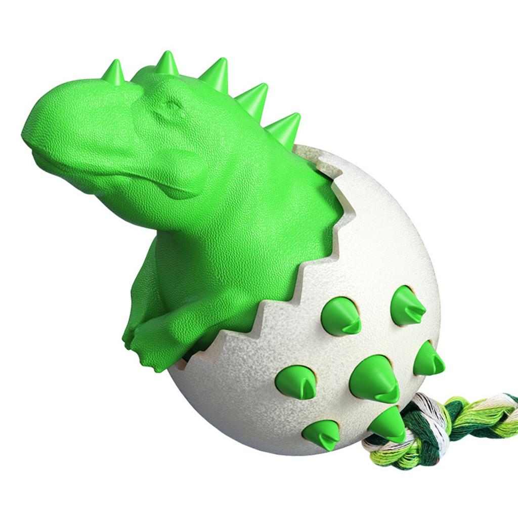 Dinosaur Egg Dog Chew Toy - A Chew-resistant And Wear-resistant Interactive Toy For Dogs Who Love To Chew