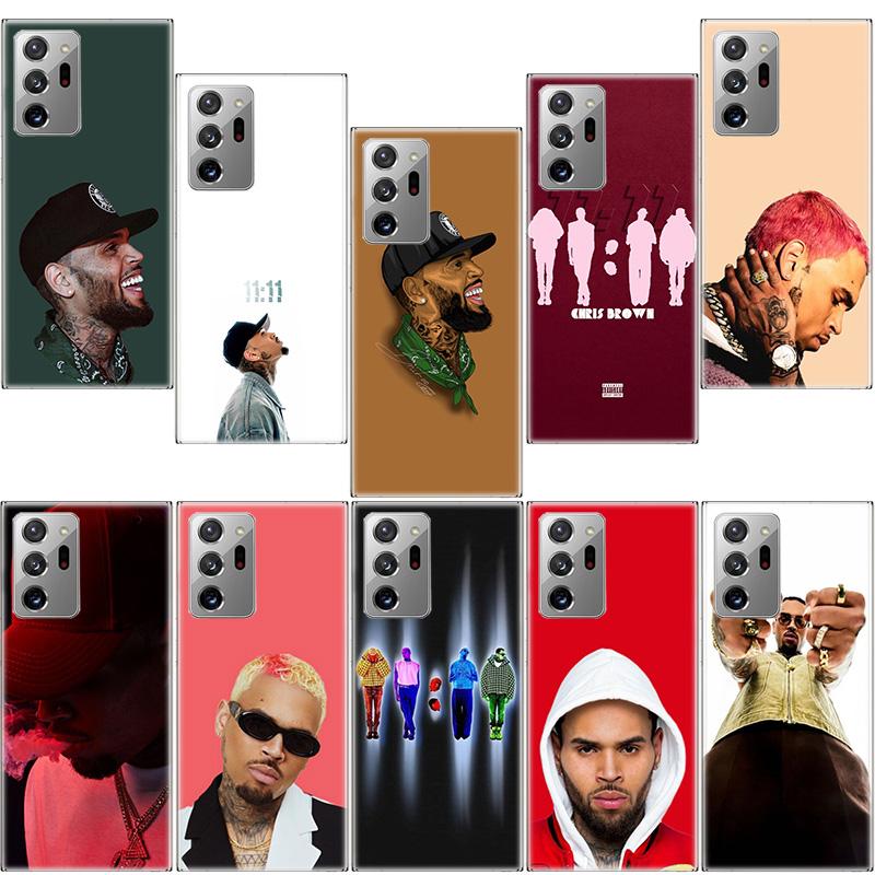 Chris Brown American Rapper Phone Case for Samsung A17 A37 A57 A54 A14 A24 A34 A07 A04S A02S A12 A22 A32 A52S A16 A26 A36 A56 A7