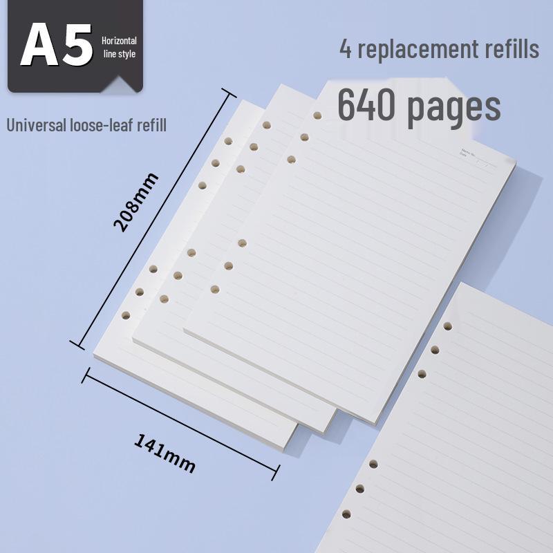 Custom Business Loose-leaf Notebook and Diary Gift Set - A5/B5 Sizes with Logo