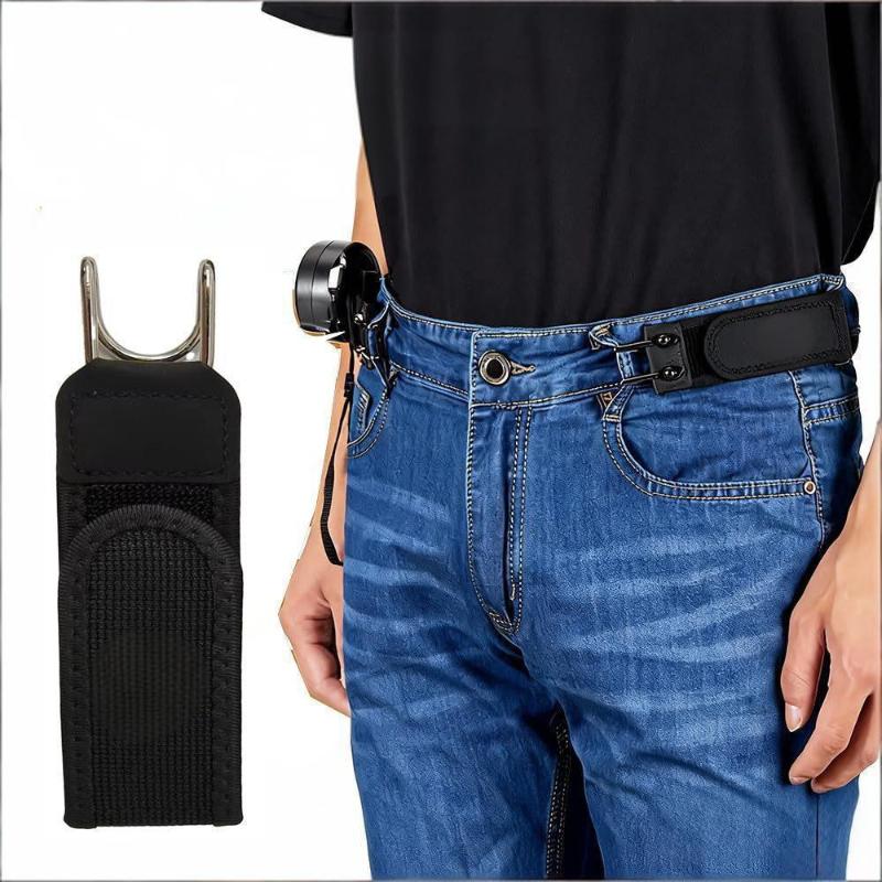 No Buckle Elastic Belt Unisex Comfortable Stretch Waist Band Easy to Use for Men Women Pants Jeans Daily Commute