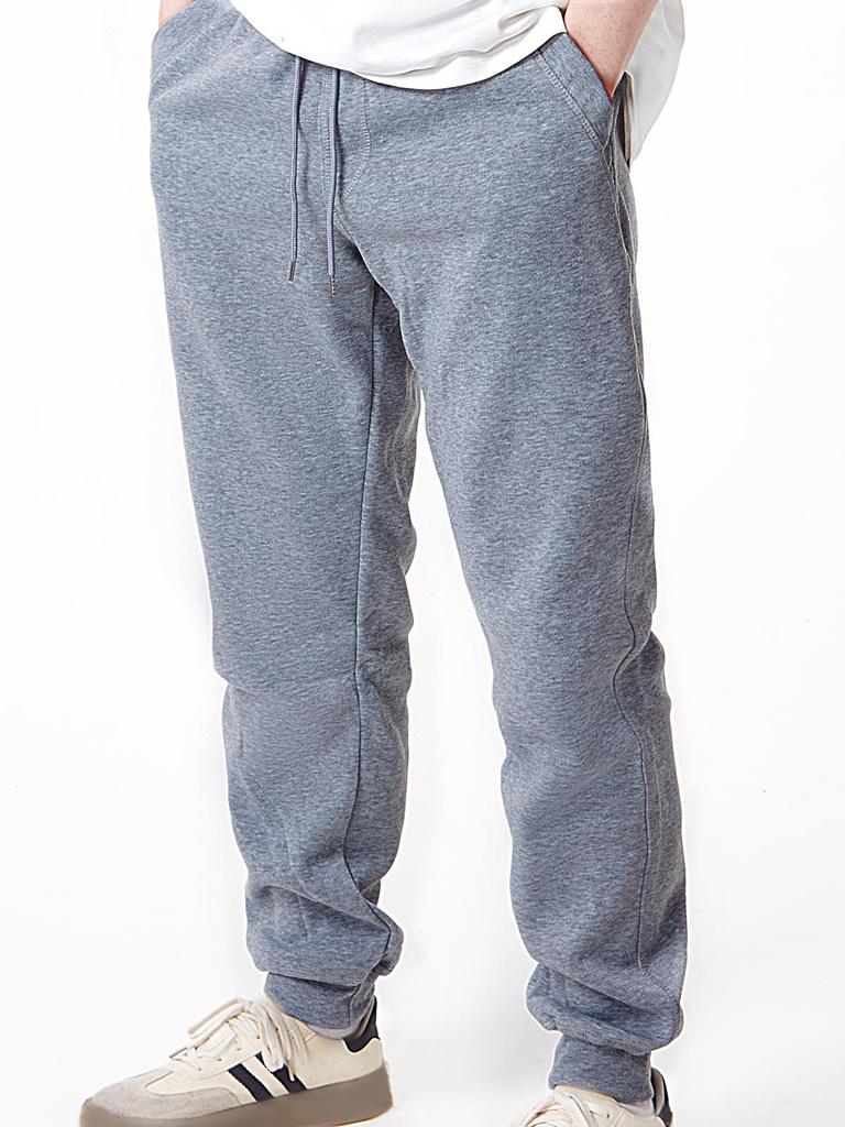 Rose Beauty A Men's Autumn and Winter Loose Fleece Sports Casual Pants