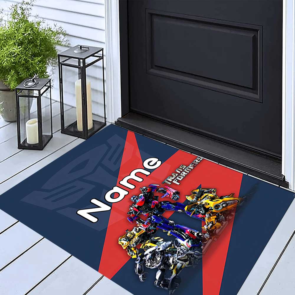 Love Transformers (5) Customize your name rug, office chair cushion, home bedroom living room gift.