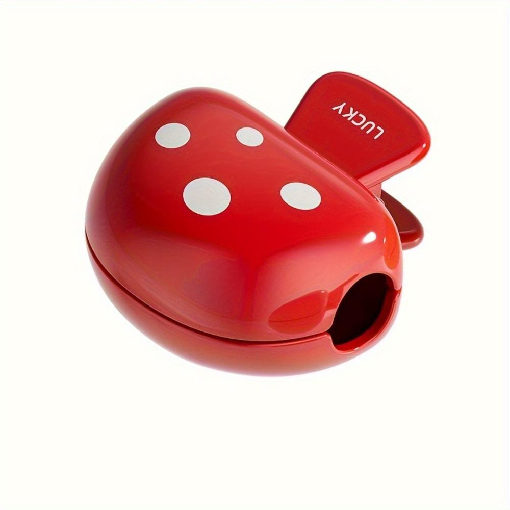 3pcs Mushroom-Design Toothbrush Cover with Dust Cap Brush Protective Cover Portable Plastic Clip for Home Travel Use Compact