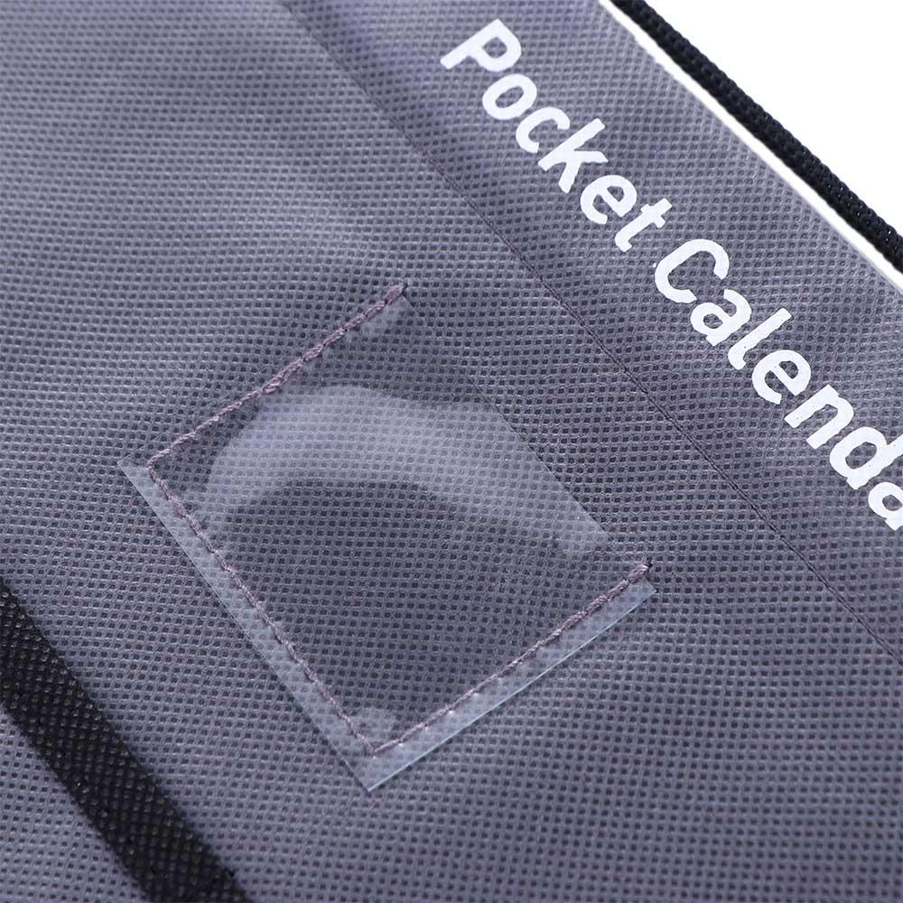 Hanging Wall Mounted Decorative Monthly Calendar Bag Storage Bag Chart Holder Wall Decoration