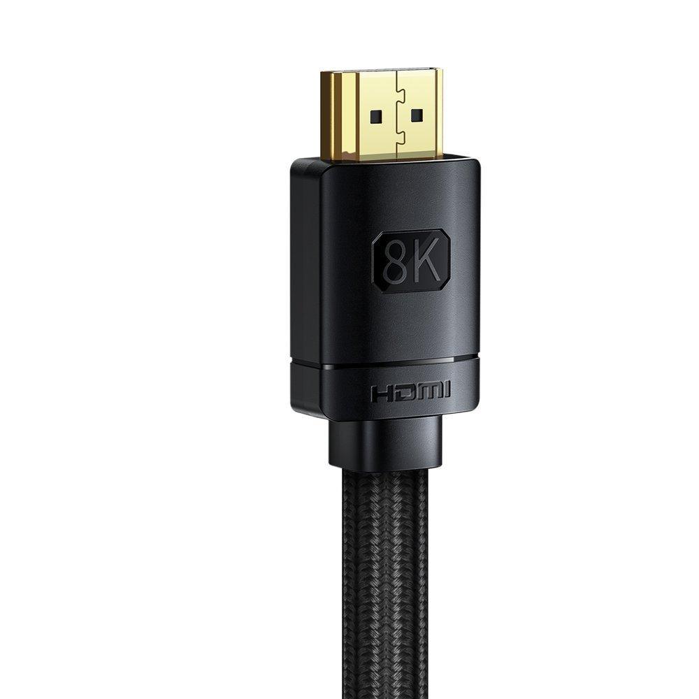 HDMI Cable 21 8K 60 Hz eARC QMS Dynamic HDR VRR ALLM 3m Black