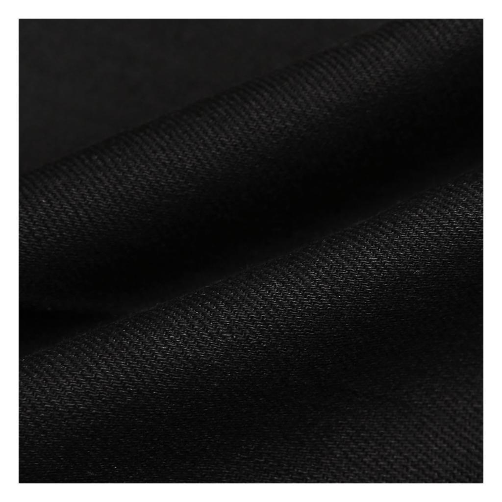 Solti Deep Black Reve Denim Trousers (Black)