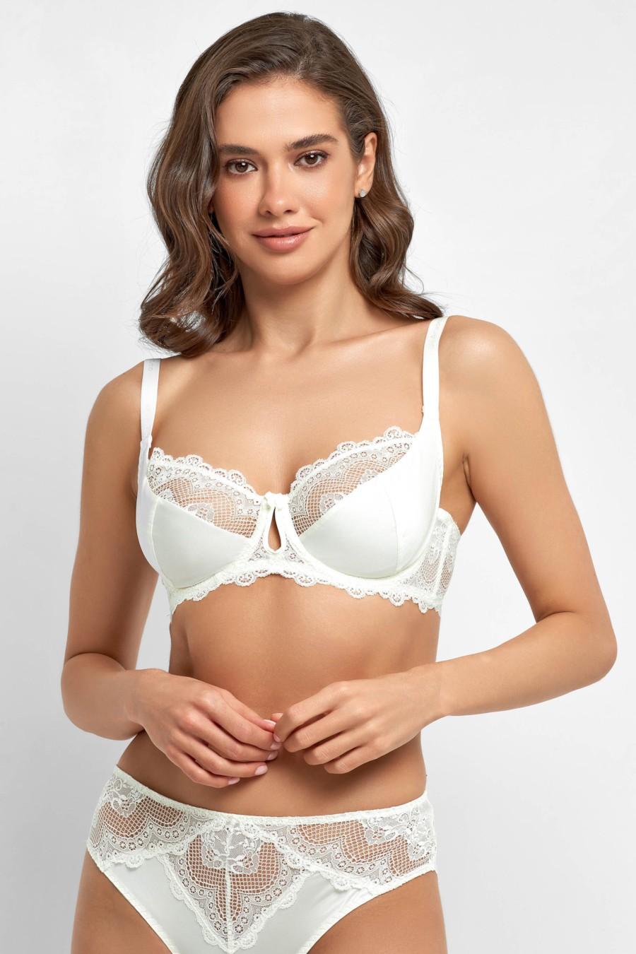 

Бюстгальтер з м якою чашкою Anabel Arto (82248) 80F прозорий колір чорний