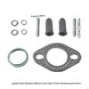 Auspuffflansch-Reparatursatz, robust, praktisch, ersetzt für Gy6 50cc-150cc