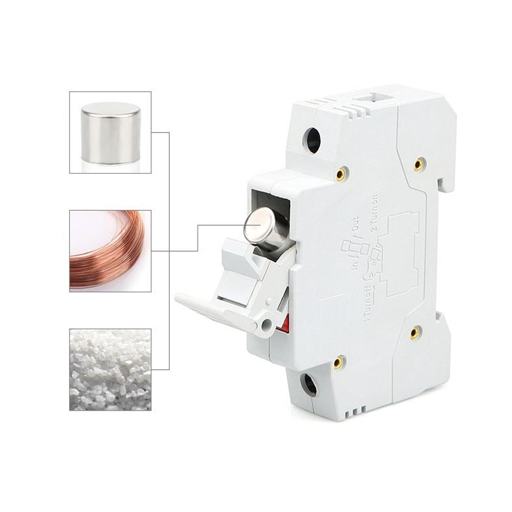 Base Fuse Holder 14x51mm 1P 63A Accessories DIN Rail