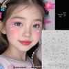 Blue Star Diamond Face Stickers: Adhesive Rhinestone Designs for Tear Eye Makeup, Perfect for Music Festivals.