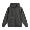 Li Ning Sports Lifestyle Series Anti-Static Anti-Bacterial Warm Fleece Hooded Logo Long Sleeve Zipper Cardigan Sweatshirt Unisex Sweatshirt AWDUC87-6
