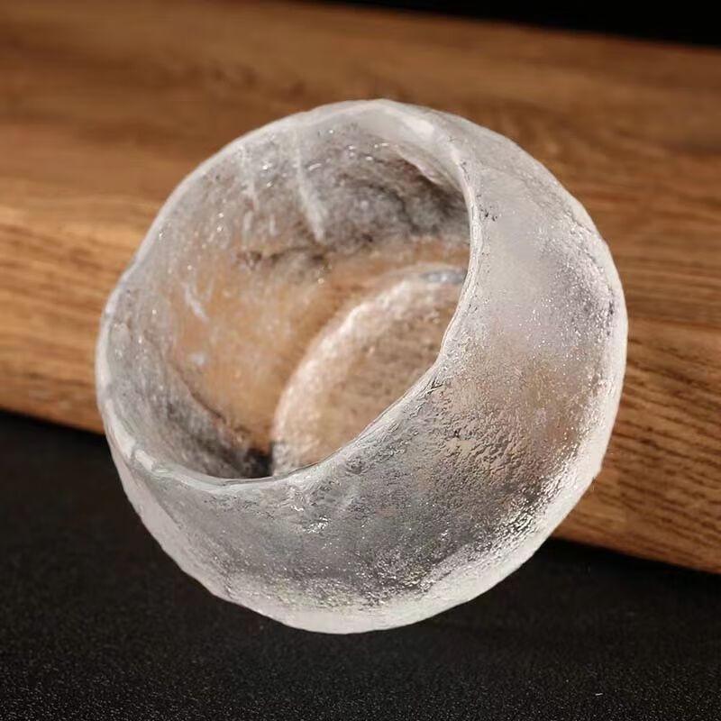 Natural Crystal Ice-Frozen Kung Fu Tea Cup Set