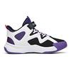 Anta Kids Cement Nemesis Velcro Non-Slip Shock Absorbing Wear-Resistant Breathable Mid-Top Basketball Shoes Kids Basketball Shoes A312131153A-3