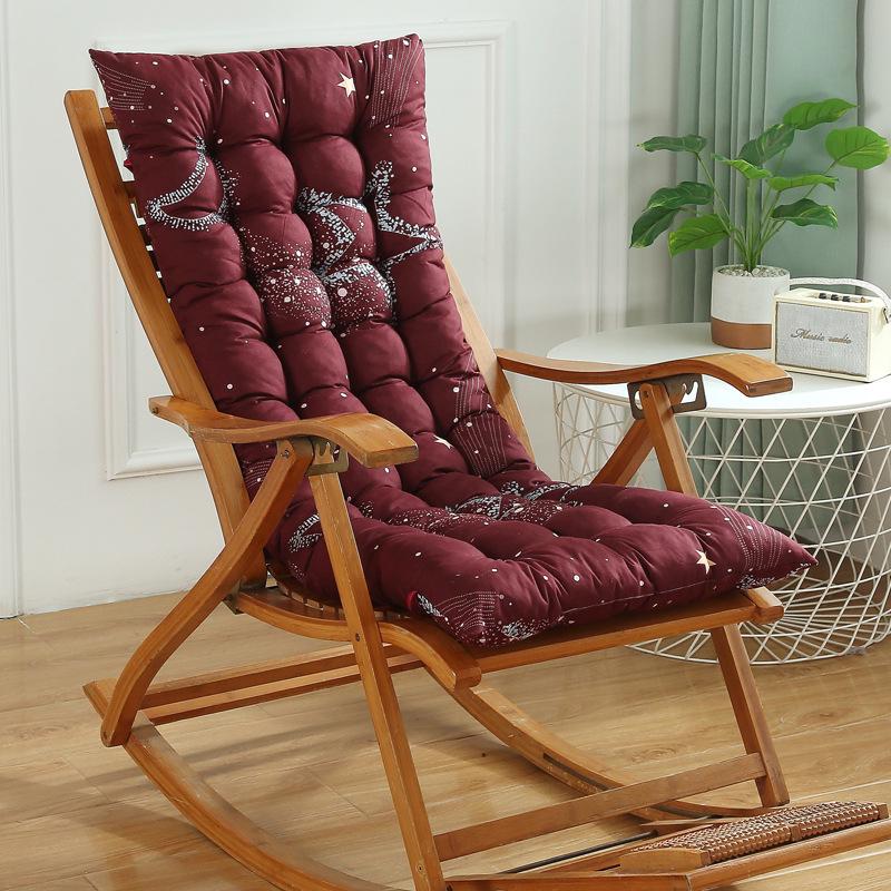 Thickened Winter Rocking Chair Cushion for Recliners and Folding Chairs