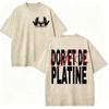 Vintage Washed Rapper JUL Album Graphic T Shirts Men Women Clothing Fashion Hip Hop T-shirt Summer Casual Loose Cotton T-shirts