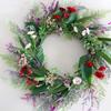 Artificial Floral Garlands With Faux Blooms Accessory For Door Wall Hanging Indoors Outdoor Celebration Event