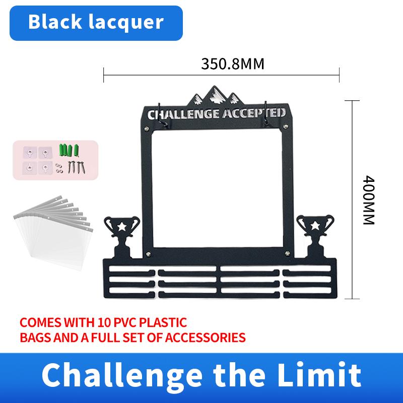 Factory Direct Custom Large Wall Hanger Metal Medal Display Rack for Bulk Medals & Awards Storage