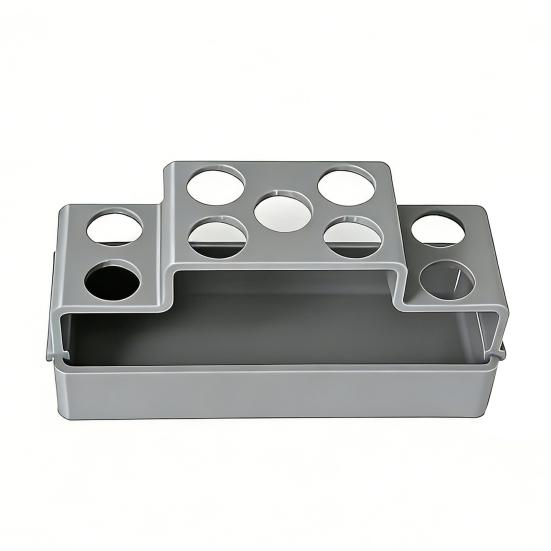 Scallion Planter Hydroponic Soil-Free Regeneration Planter Multi-Slot Scallion Regrowth Planter for Kitchen серый