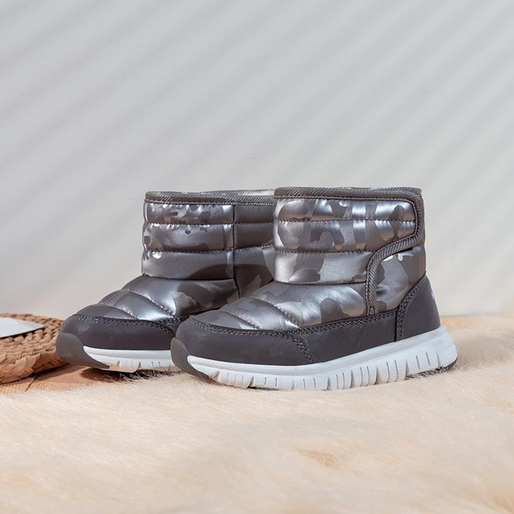 MAYCY Snow Winter Boots for Baby Girls and Snowshoes for Winter Fleece Cold Size 17 Kids' Boots, Boys, Kids, Shoes, Lining, Waterproof, Weather,