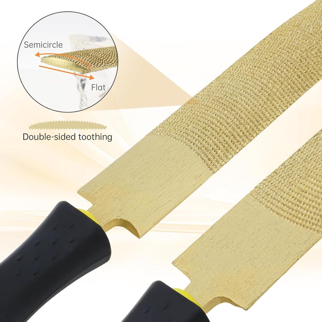 4"/6"/8"/10"/12" High Carbon Steel Tapered Rasp File Wooden Carving File Needle File Set Wood Working Rasp Files Tools