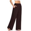 Women's Wide Leg Casual Loose Yoga Sports Flutter Pocket Home Comfort Pajama Pants