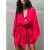 Cardigan Kimono Short Versatile Loose Cover Up  Seaside Vacation Sun Protection Shirt Shawl