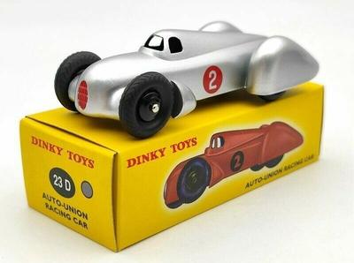 DINKY TOYS Maßstab Dinky Auto Union Tipo B Rennsport Reproduktionsausgabe Diecast Modellauto 1/43 Auto