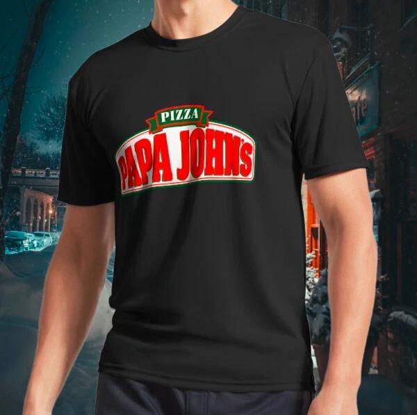 Men s and Women s T-shirts Pizza Papa Johns L