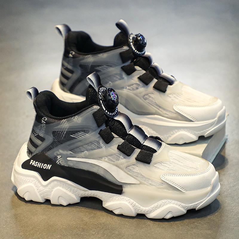 Autumn and winter new high-top sports and leisure height-increasing dad trendy shoes