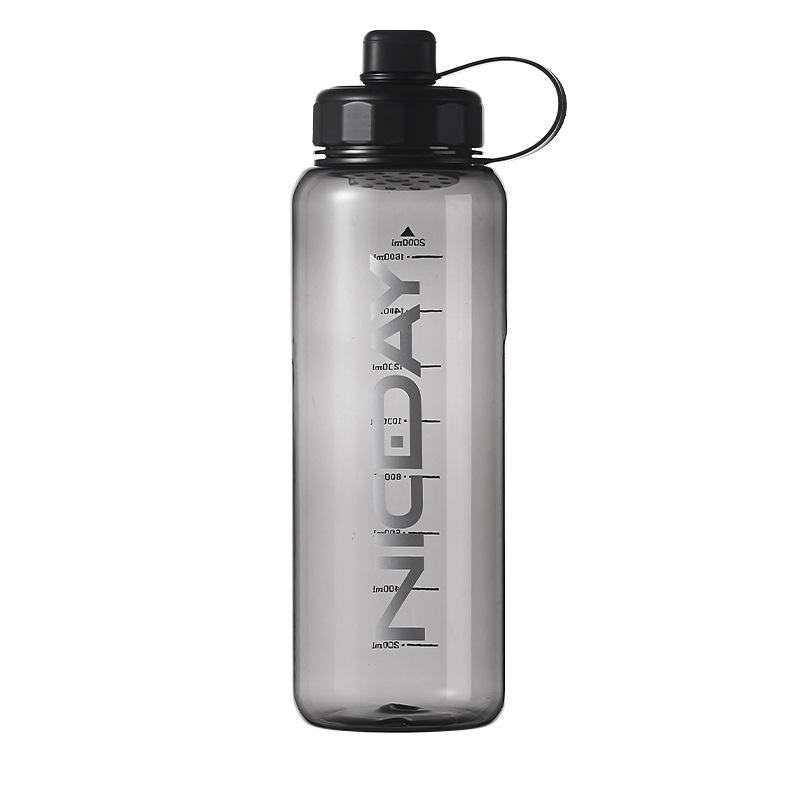 

Large-capacity, Shock-resistant Water Cup, Student Summer Cup, Sports and Fitness Water Bottle, Portable Outdoor Space Cup for Workers 1350ml серый