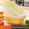 Double-Layer PET Vegetable & Fruit Draining Basket