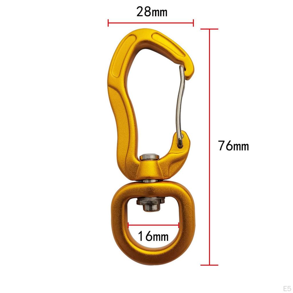 Swivel Carabiner Clip for Outdoor Adventures