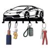 Versatile Metal Wall Mounted Key Organizers with Easy Setups rusts  Resistant Wall Hanger for Home entryway  or Office Use