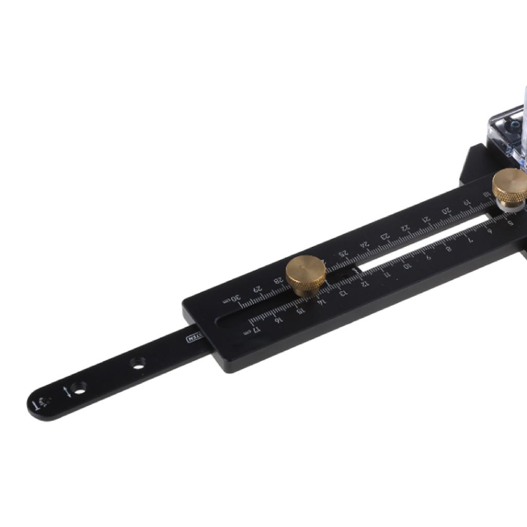 Portable Circle Cutting Jig for Electric Trimming Machine Wood Router Milling Circle Slotting Base DIY Tools with Scale