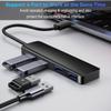 SYONG USB 3.0 and Usb 2.0,Plug and Play USB Splitter for Laptop, PC, MacBook, Mac Pro, Mac Mini, IMac, Black Plastic USB HUB