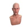 Real-life Mask Latex Bald Mask Makeup Party/Easter/Carnival Festive Dress Up